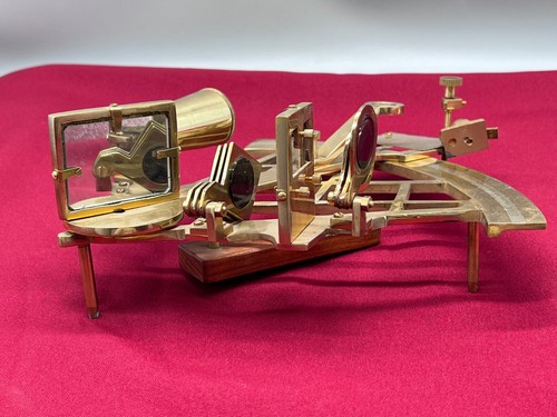 Sextant aus messing massiv - aus,