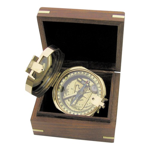 Brunton kompass aus messing - aus,