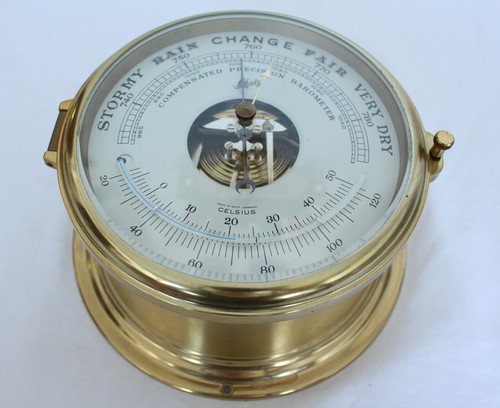 Dekoratives schiffs barometer - dekoratives, schiffs-barometer