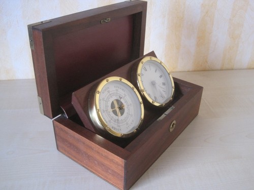 Schiffs uhr mit barometer - schiffs-,