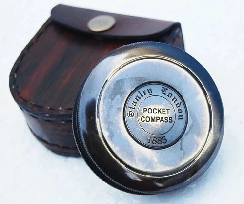 Antiker maritimer messing - 2,5",