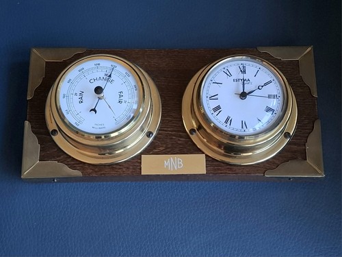 Alte schiffsuhr barometer - alte, +