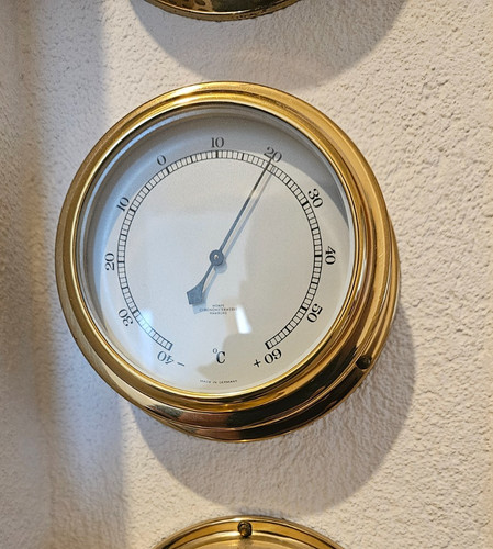 Wempe thermometer messing - wempe,