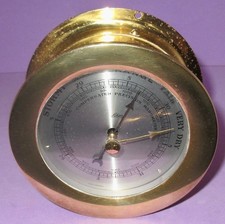 Messing Schiffs-Barometer