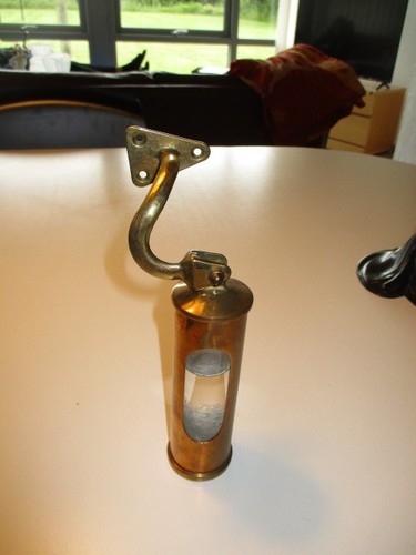 Sturmglas messing poliert - sturmglas,